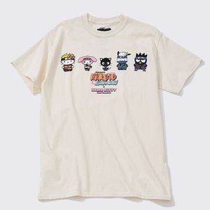 Sanrio Hello Kitty x Naruto Graphic T-Shirt